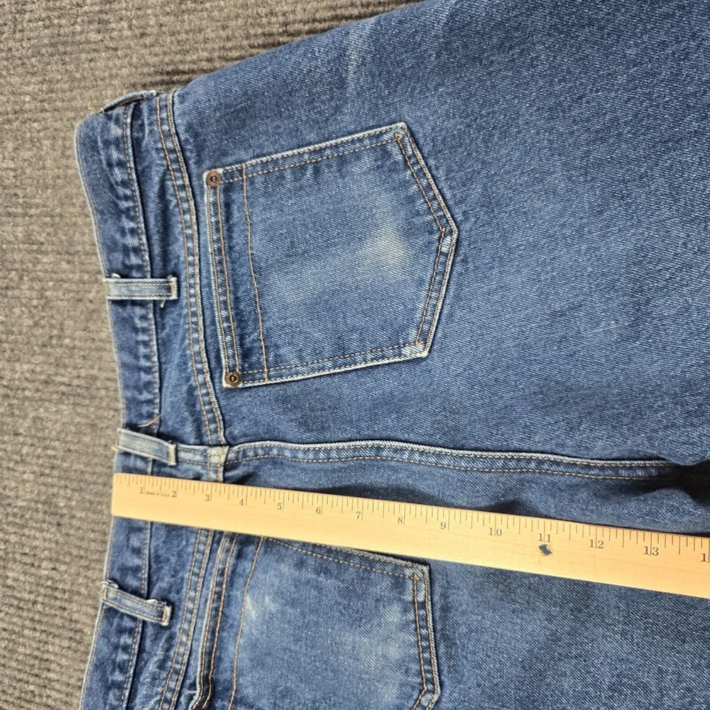 Vintage Calvin Klein Jeans Mens‎ 34x29 Blue Stone Wash Union Made in USA 90s